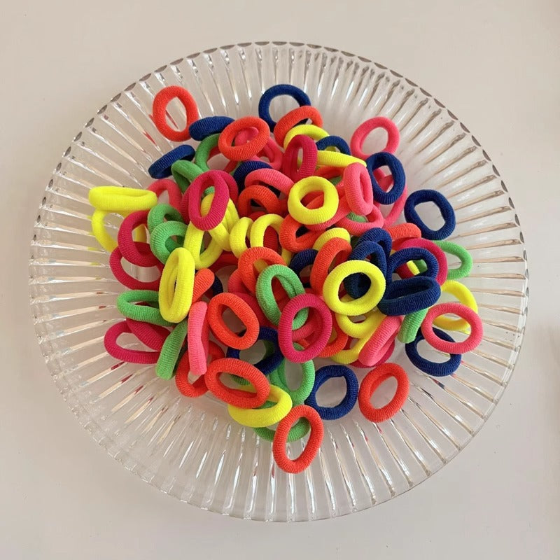 Kids Elastic Band Cute Gentle on Hair Headband Elastic Band Hair Tie