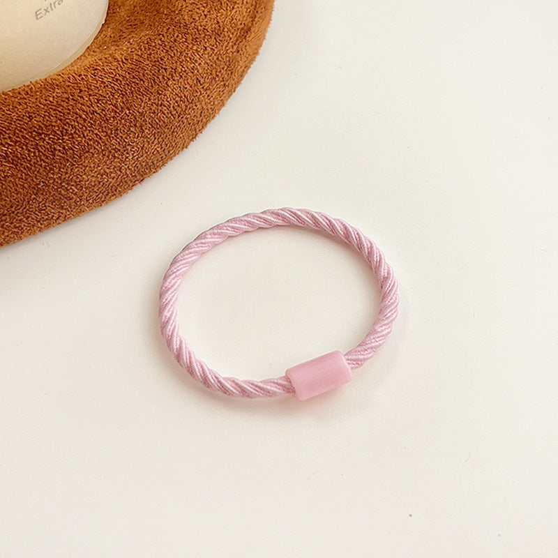 Colorful Kids Elastic Band Gentle on Hair Hair Tie High Elasticity Headband DIY Accessory