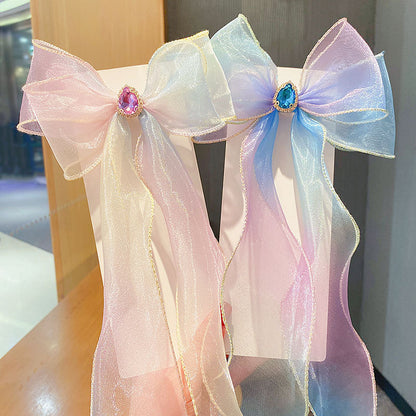 Kids Hair Band Girl Bow Braiding Hair Clip Head Accessory Hairpin Hair Accessory