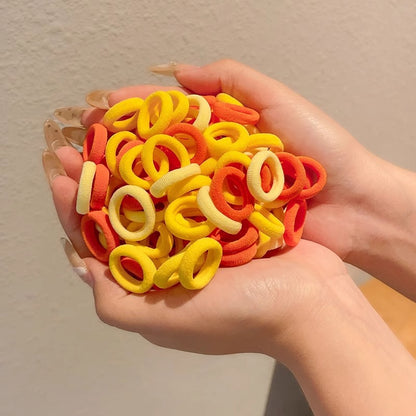 Kids Elastic Band Cute Gentle on Hair Headband Elastic Band Hair Tie