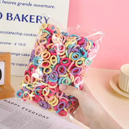 Kids Elastic Band Gentle on Hair Hair Tie Elastic Band Headband Towel Ring Hair Tie Head Accessory