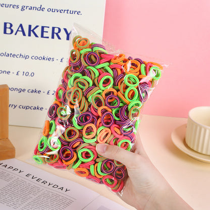 Kids Elastic Band Gentle on Hair Hair Tie Elastic Band Headband Towel Ring Hair Tie Head Accessory