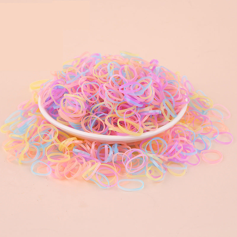 Black Elastic Band High Elasticity Elastic Band Headband Hair Tie