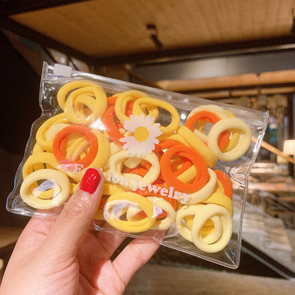 Kids Elastic Band Hair Tie Headband Gentle on Hair Hair Tie Girl Hair Accessory Flyaway Hair Head Accessory