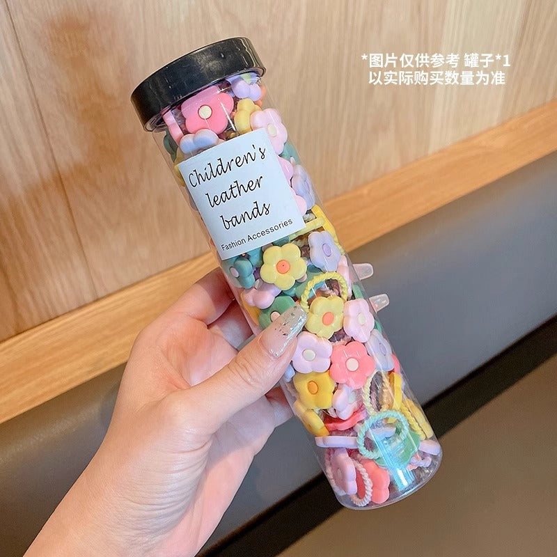 Kids Elastic Band Cute Gentle on Hair Headband Elastic Band Hair Tie