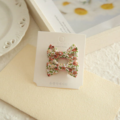 A172 Kids Head Accessory Hair Accessory INS Bow Hair Clip 1