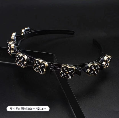 Braiding Hair Clip Flyaway Hair Head Accessory Kids Pearl