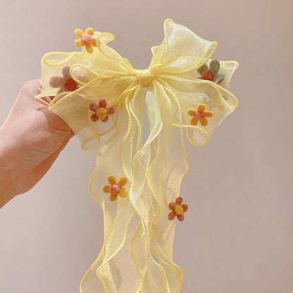 Kids Hair Band Girl Bow Braiding Hair Clip Head Accessory Hairpin Hair Accessory