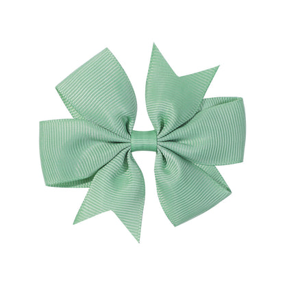 Handmade V Bow Hair Clip Hair Accessory Kids Head Accessory 564