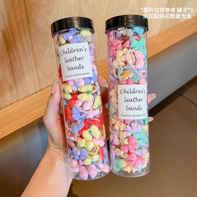 Kids Elastic Band Cute Gentle on Hair Headband Elastic Band Hair Tie