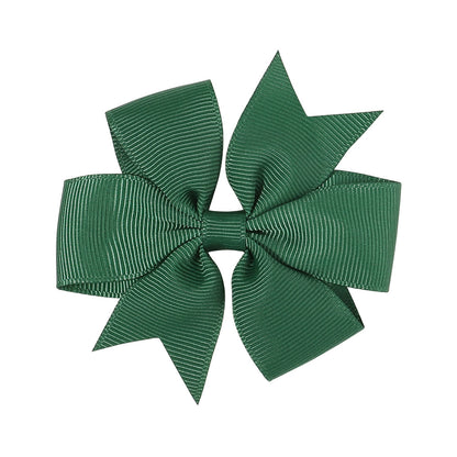 Handmade V Bow Hair Clip Hair Accessory Kids Head Accessory 564