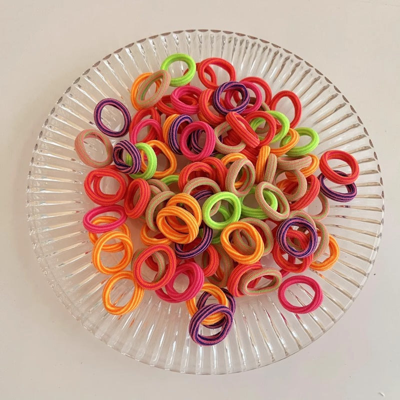 Kids Elastic Band Cute Gentle on Hair Headband Elastic Band Hair Tie