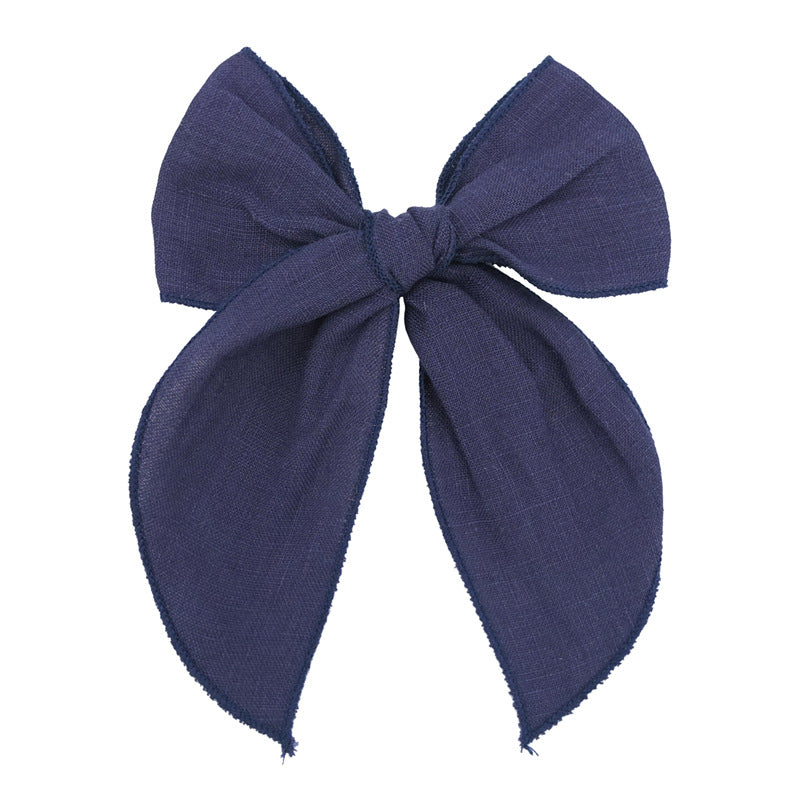 Bow Hair Clip Fabric Hairpin Hair Accessory