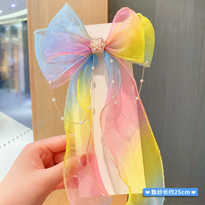 Kids Hair Band Girl Bow Braiding Hair Clip Head Accessory Hairpin Hair Accessory