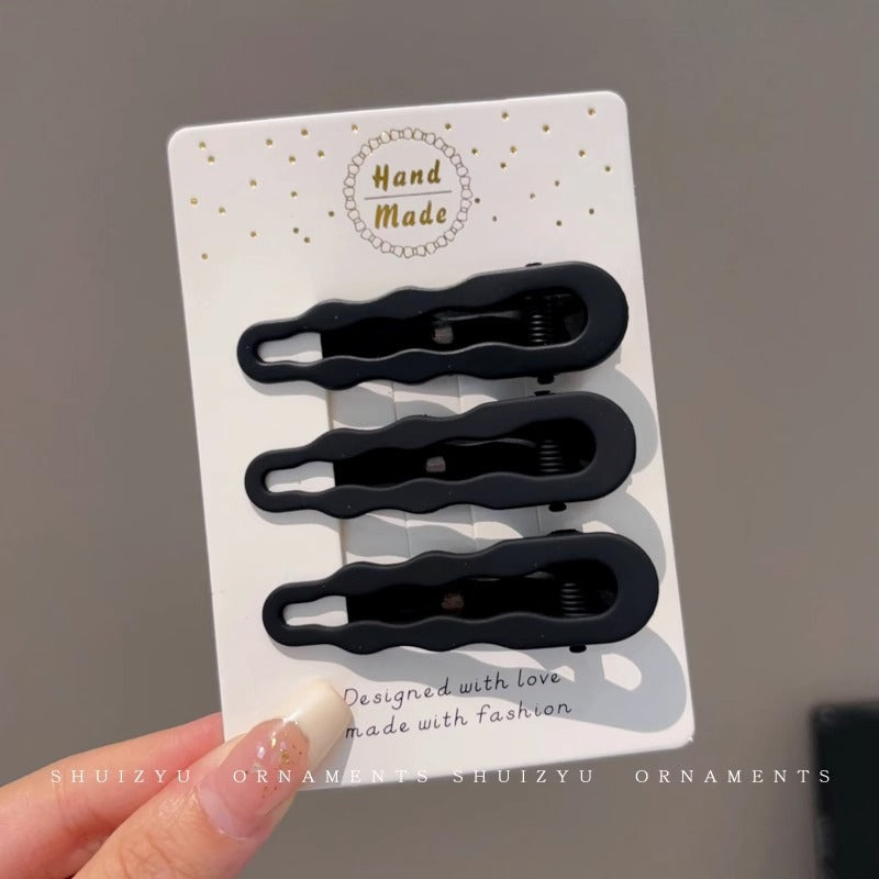 Bangs Clip Kids Flyaway Hair Head Accessory Cute Star