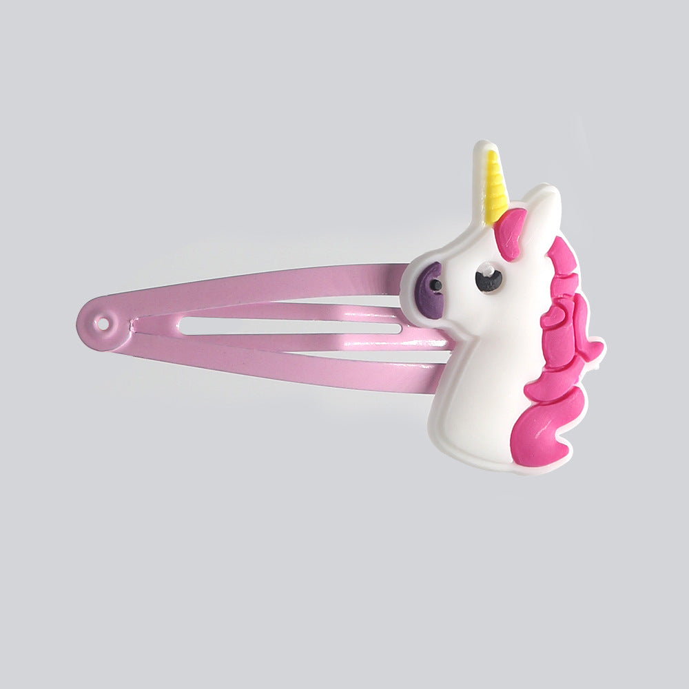 Kids Hair Accessory Fashion Hair Clip bb Pink Clip Hair Clip