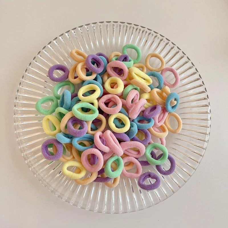 Kids Elastic Band Cute Gentle on Hair Headband Elastic Band Hair Tie