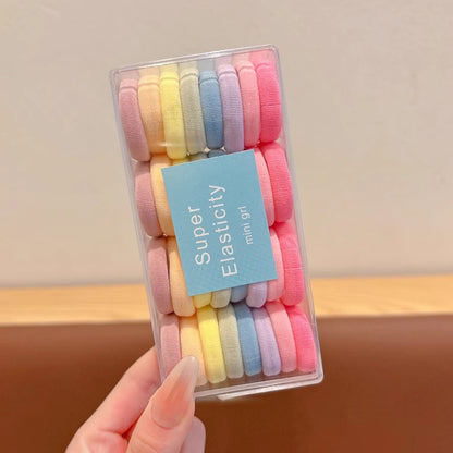 Kids Elastic Band Cute Gentle on Hair Headband Elastic Band Hair Tie