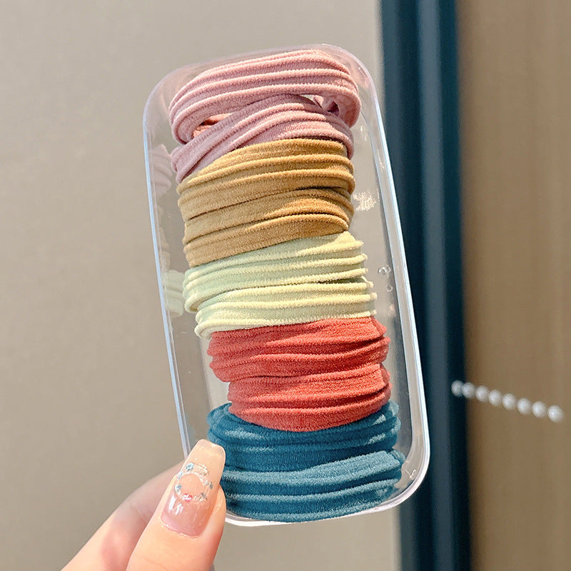 Kids Elastic Band Cute Gentle on Hair Headband Elastic Band Hair Tie