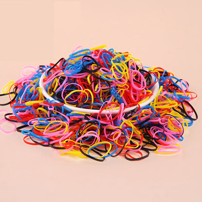 Black Elastic Band High Elasticity Elastic Band Headband Hair Tie