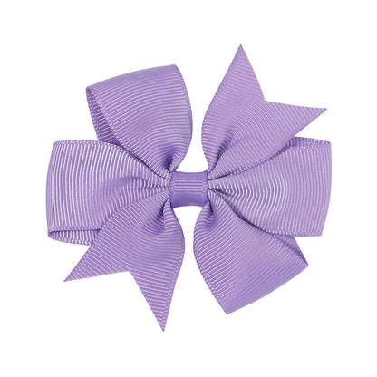 Handmade V Bow Hair Clip Hair Accessory Kids Head Accessory 564