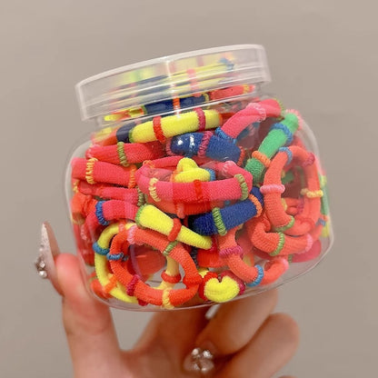 Kids Elastic Band Cute Gentle on Hair Headband Elastic Band Hair Tie