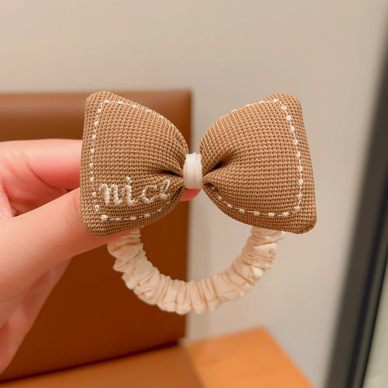 Kids Flower Headband 2025 Girl Hair Tie Gentle on Hair Elastic Band