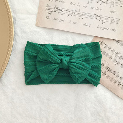 Elastic Nylon Hair Band Bow Baby Head Accessory Hair Accessory