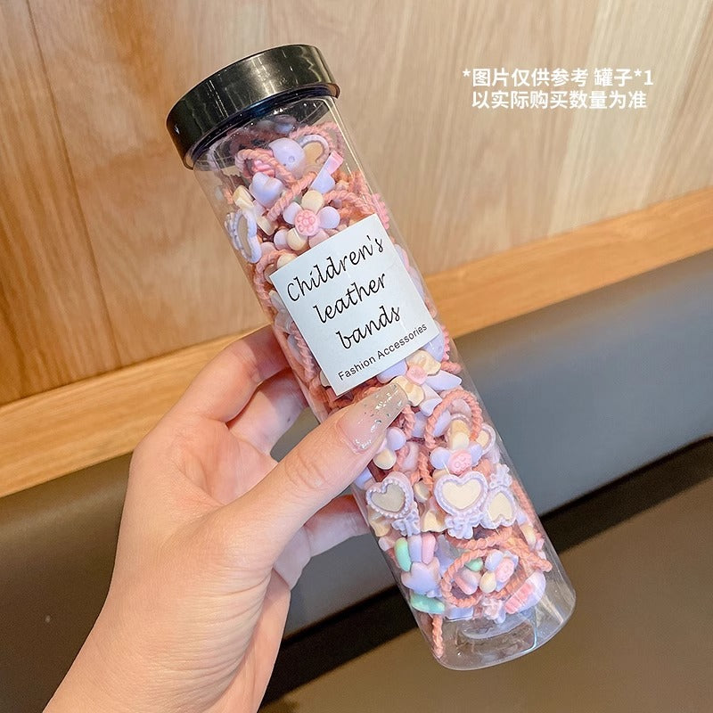 Kids Elastic Band Cute Gentle on Hair Headband Elastic Band Hair Tie