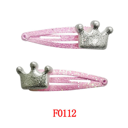 Kids Hair Accessory Cute Cartoon Flyaway Hair Clip Gentle on Hair BB Side Clip