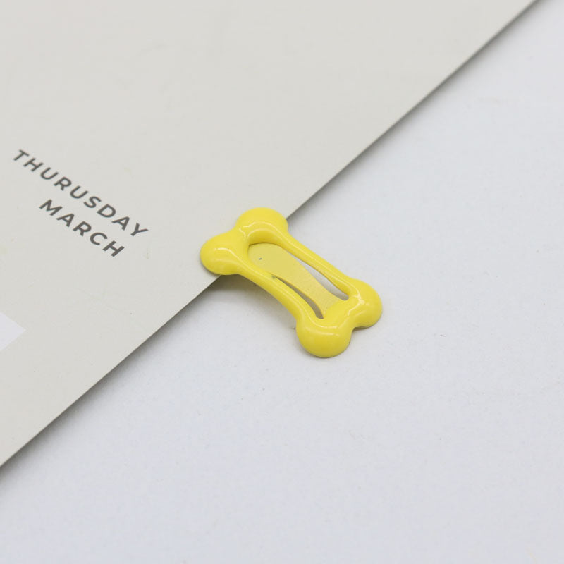 2.5cm Colorful Oil Drop Hair Clip Mini BB Clip ins Cute Hairpin Hair Accessory