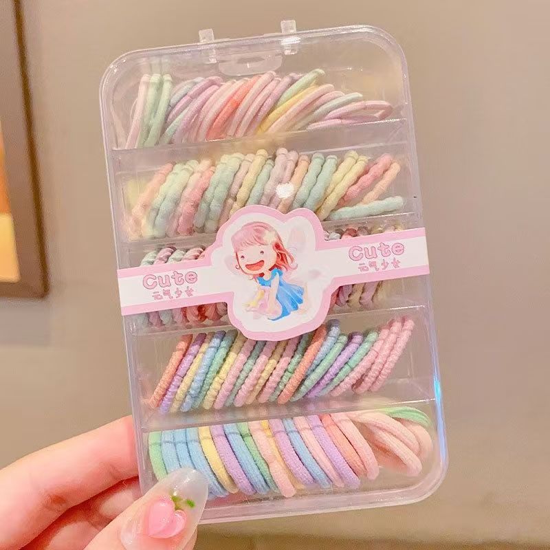 Kids Elastic Band Hair Tie Gentle on Hair Hair Tie