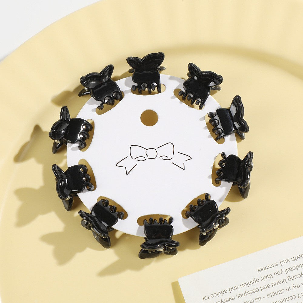 Colorful Kids Hairpin Clip Head Accessory Flyaway Hair Hair Clip Girl Bangs Braiding Mini Hair Clip Hair Accessory