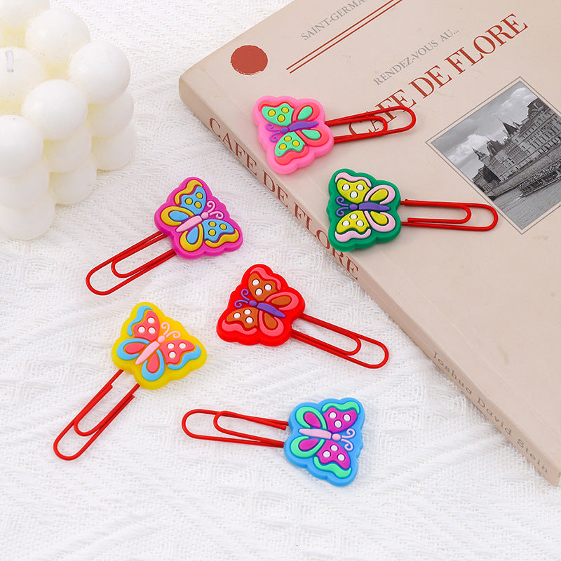 Kids Cartoon Flower Hair Clip Cute Hairpin Set Hair Accessory