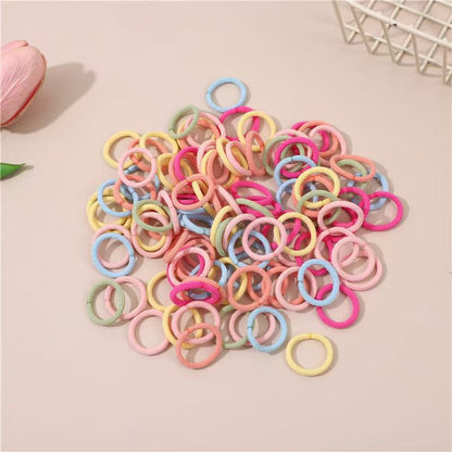 Colorful Elastic Band High Elasticity Gentle on Hair Hair Tie Kids Headband Small Elastic Band