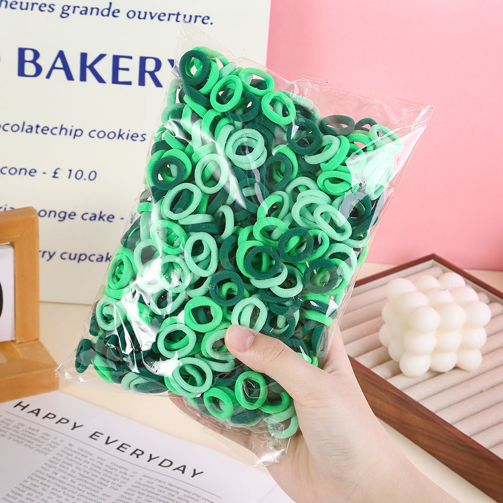 Kids Elastic Band Gentle on Hair Hair Tie Elastic Band Headband Towel Ring Hair Tie Head Accessory