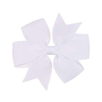 Handmade V Bow Hair Clip Hair Accessory Kids Head Accessory 564