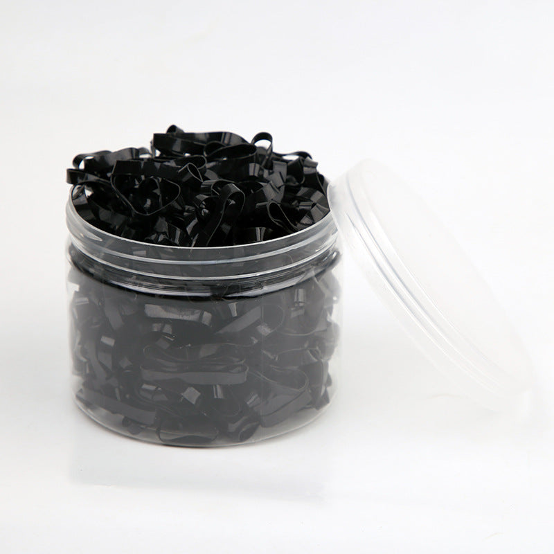 Black Elastic Band High Elasticity Elastic Band Headband Hair Tie