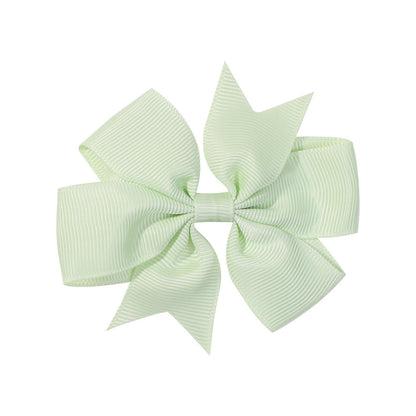 Handmade V Bow Hair Clip Hair Accessory Kids Head Accessory 564