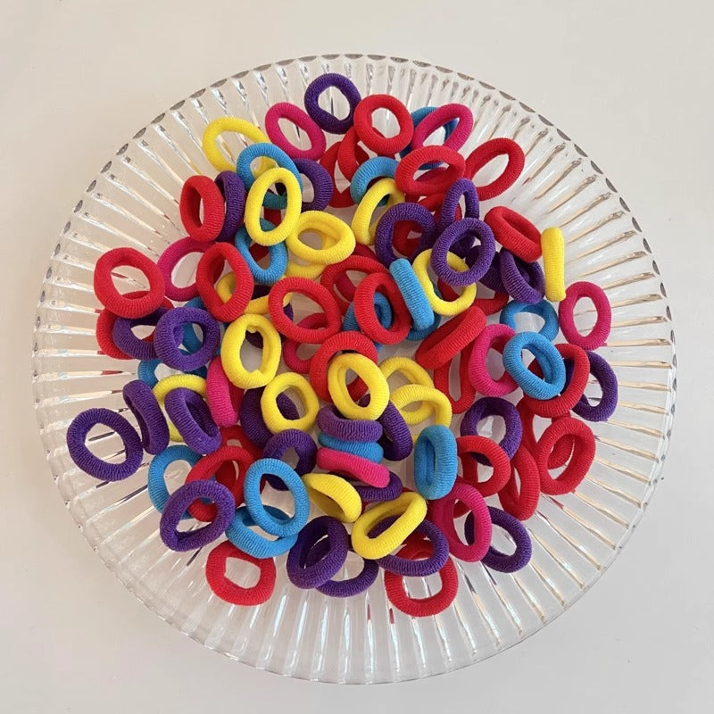 Kids Elastic Band Cute Gentle on Hair Headband Elastic Band Hair Tie