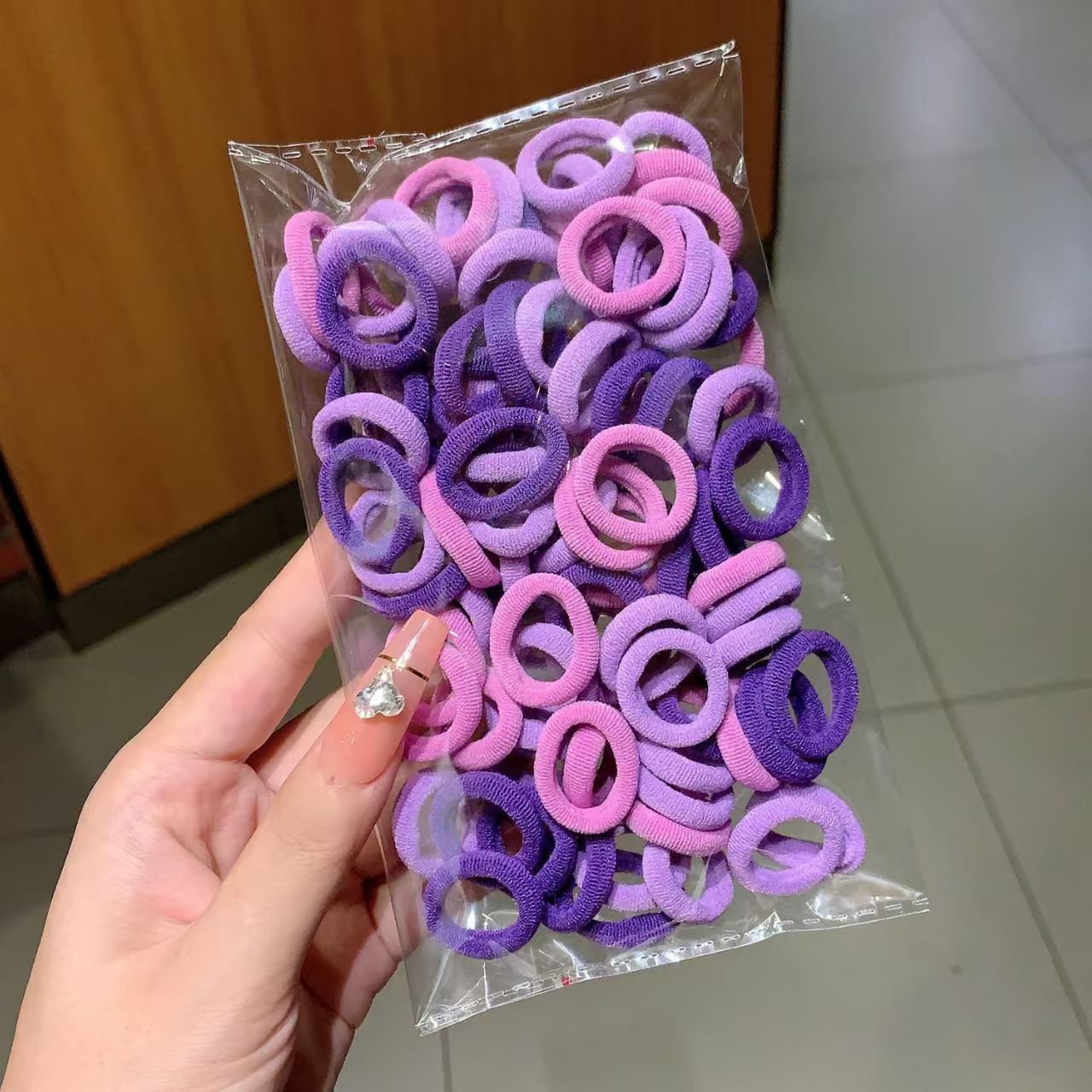 Kids Elastic Band Hair Tie Gentle on Hair Hair Tie