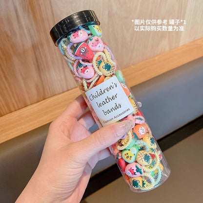 Kids Elastic Band Cute Gentle on Hair Headband Elastic Band Hair Tie