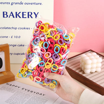 Kids Elastic Band Gentle on Hair Hair Tie Elastic Band Headband Towel Ring Hair Tie Head Accessory