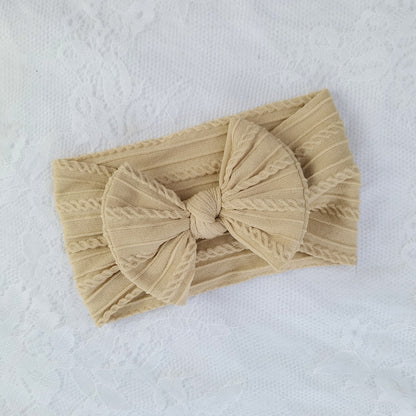 Elastic Nylon Hair Band Bow Baby Head Accessory Hair Accessory