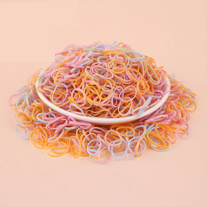 Black Elastic Band High Elasticity Elastic Band Headband Hair Tie