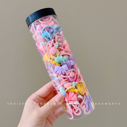 Kids Elastic Band Cute Gentle on Hair Headband Elastic Band Hair Tie