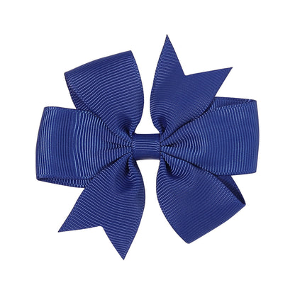 Handmade V Bow Hair Clip Hair Accessory Kids Head Accessory 564