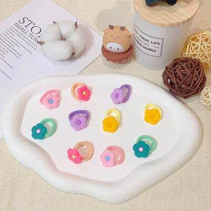 Kids Hair Tie Cute Hair Tie High Elasticity Gentle on Hair Elastic Band Towel Ring Hair Tie Kids