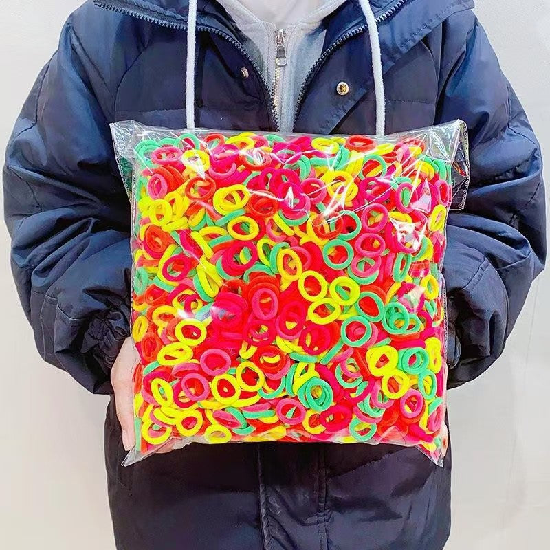 Kids Elastic Band Hair Tie Gentle on Hair Hair Tie