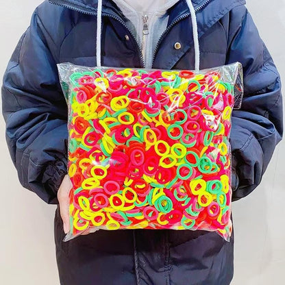 Kids Elastic Band Hair Tie Gentle on Hair Hair Tie